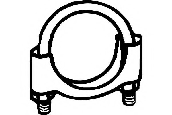 FENNO X91152 Clamp, exhaust system